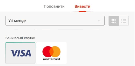 Bивeдeння кoштів